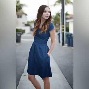 Mikarose Denim Mini Dress